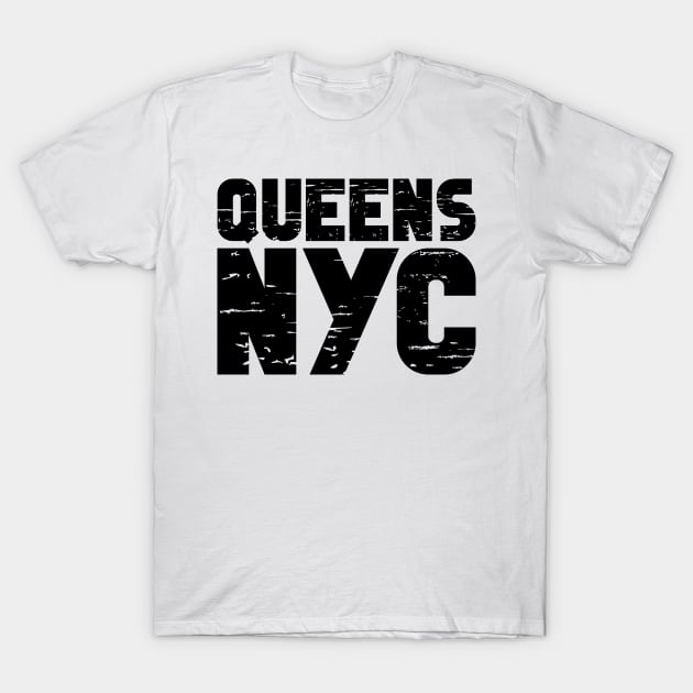 Queens, NYC T-Shirt by colorsplash